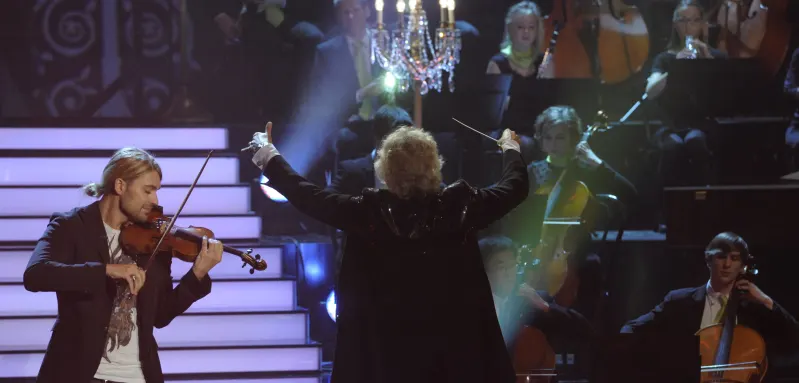 David Garrett und Thomas Gottschalk