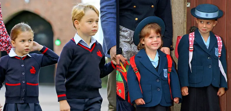Die Royals an ihrem ersten Schul- und Kindergartentag