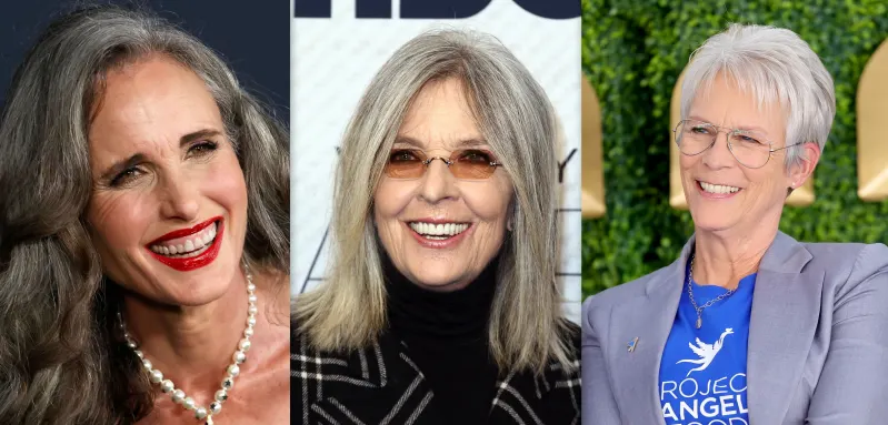 Diese Promi-Damen stehen auf ihre grauen Haare