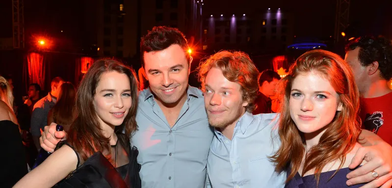 Emilia Clarke, Seth McFarlane, Alfie Allen und Rose Leslie