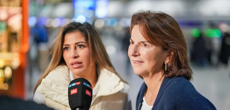 Eva Benetatou und Claudia Obert