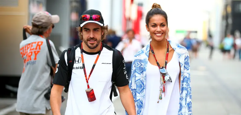 Fernando Alonso und Lara Alvarez