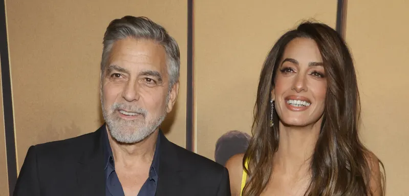 George Clooney und seine Frau Amal Clooney