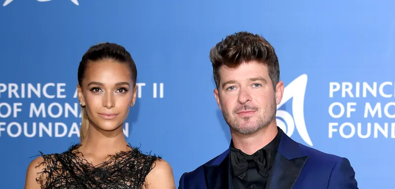 Robin Thicke mit Freundin April Love Geary