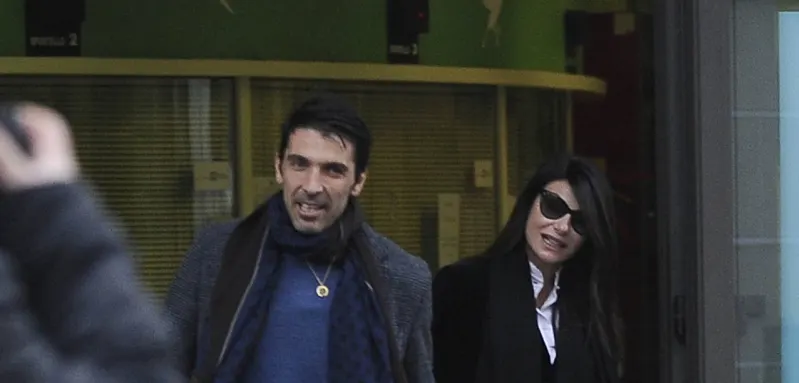 Gianluigi Buffon und Ilaria D'Amico