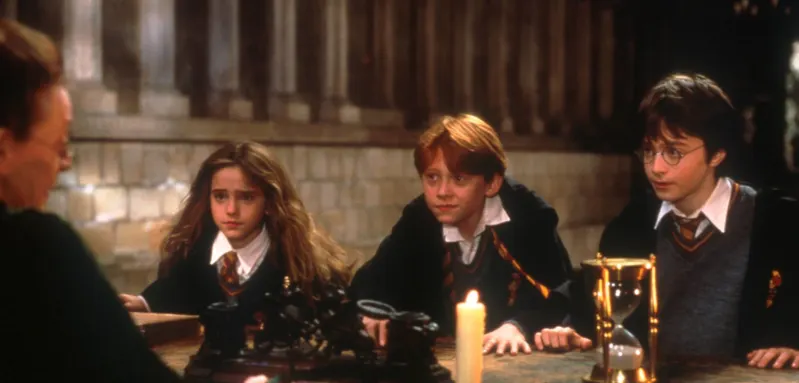 Emma Watson, Rupert Grint  und Daniel Radcliffe 