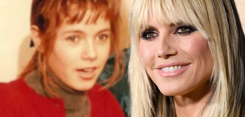 So sah Heidi Klum früher aus