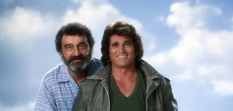 "Highway To Heaven": Victor French als "Mark" und Michael Landon als "Jonathan"