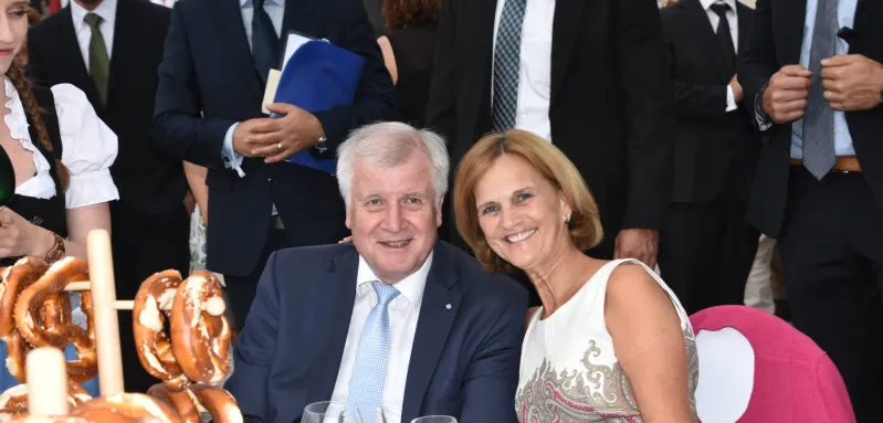 Horst Seehofer und Karin Seehofer 