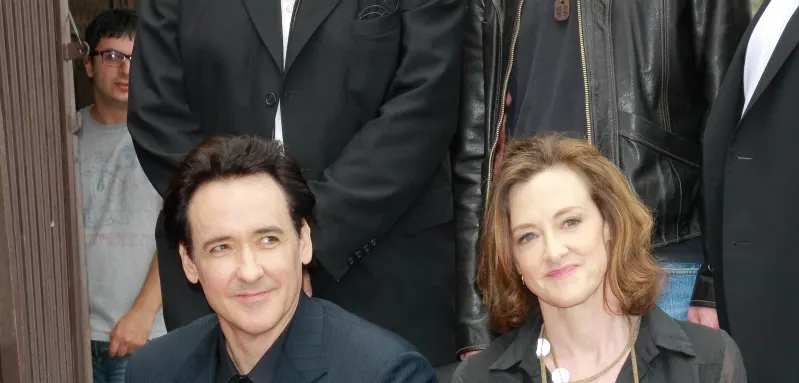 John Cusack und seine Schwester Joan Cusack
