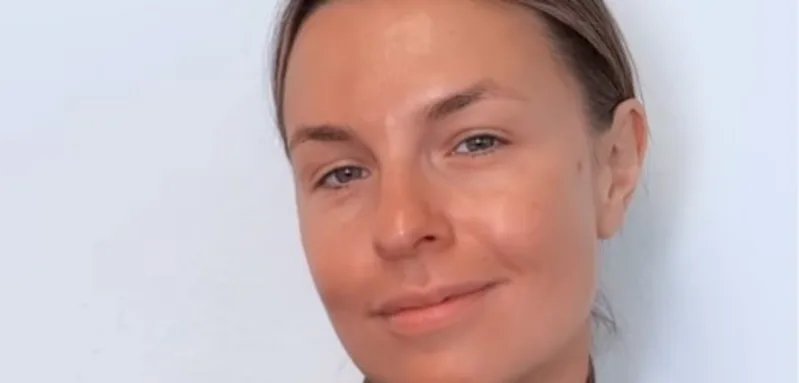 Laura Wontorra ungeschminkt