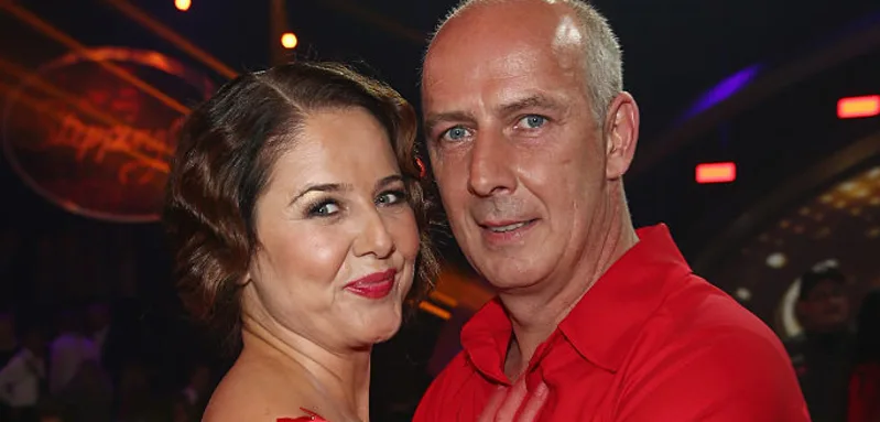 Ex-Fußball-Nationalspieler Mario Basler und seine Freundin Doris Büld
