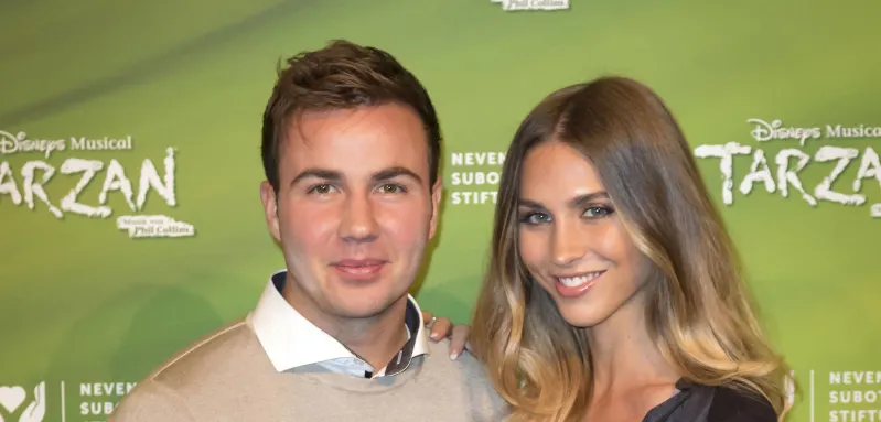 Mario Götze und Ann-Kathrin Brömmel