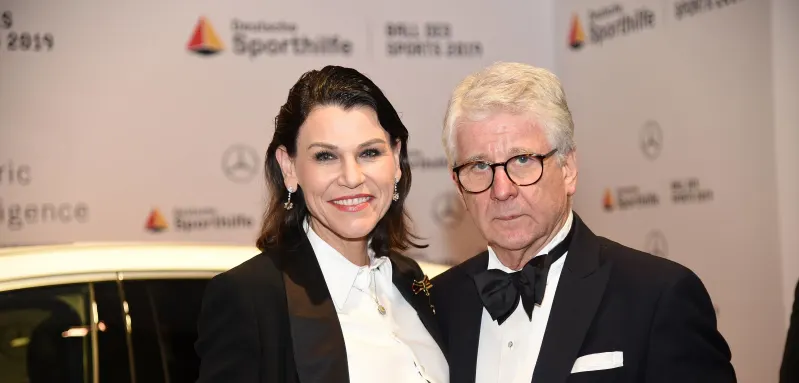 Marion Kiechle und Marcel Reif