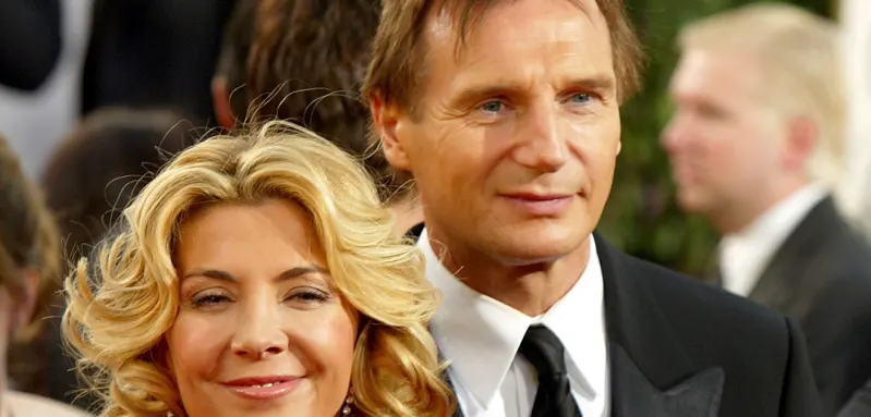 Natasha Richardson und Liam Neeson bei den Golden Globe Awards