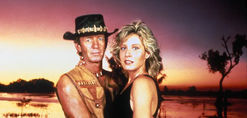 Paul Hogan und Linda Kozlowski 1986