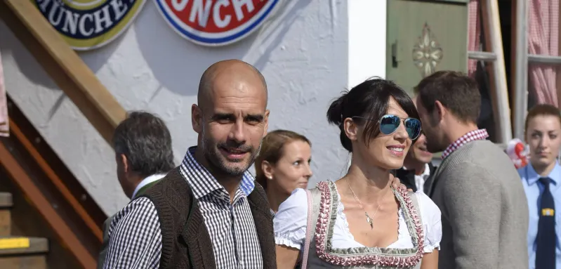 Pep Guardiola und Cristina Serra