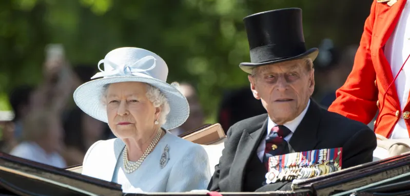 Prinz Philip und Königin Elisabeth