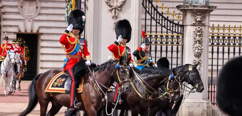 Prinz William bei Trooping the Colour.