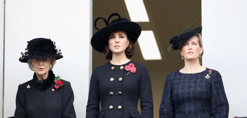 Prinzessin Alexandra, Herzogin Kate und Sophie, Countess of Wessex