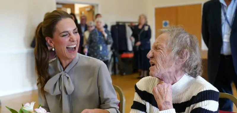 Prinzessin Kate spricht über Hausarbeiten.