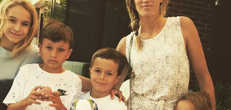 Rhea Durham mit Kindern