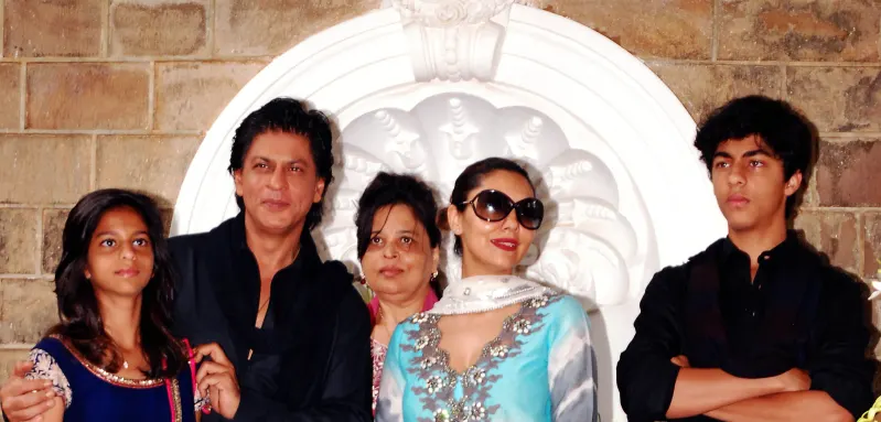 Shah Rukh Khan und seine Familie