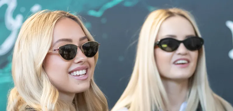 Shania und Davina Geiss