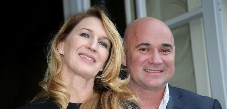Steffi Graf und Andre Agassi
