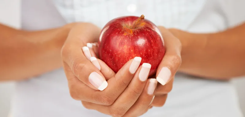 symbolbild apfel gesund inhaltsstoffe essen