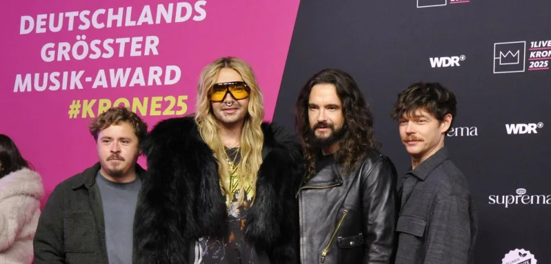Tokio Hotel om Dezember 2025.