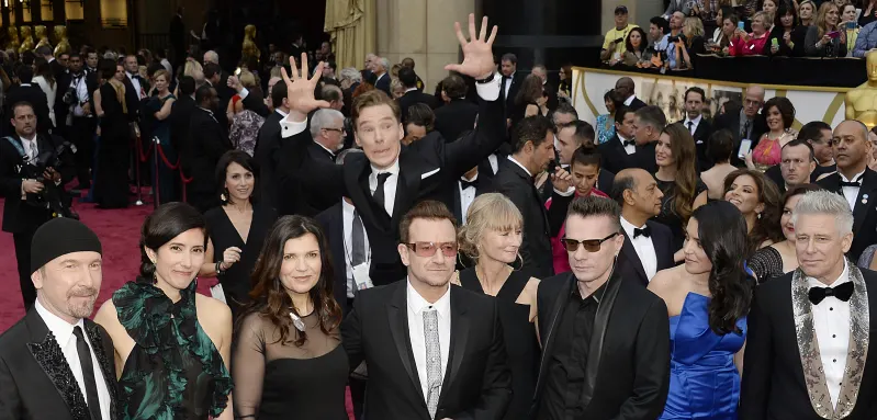 U2 und Benedict Cumberbatch