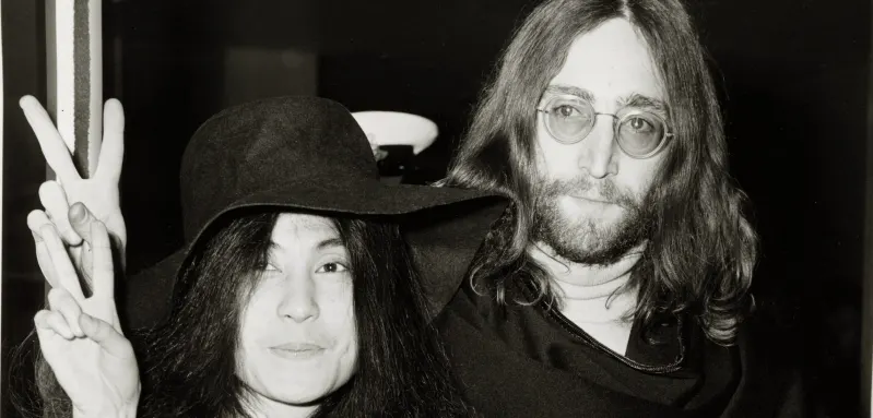 Yoko Ono und John Lennon