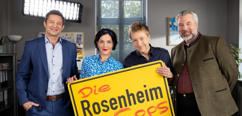 Drehstart 23. Staffel „Die Rosenheim Cops“ Igor Jeftić Marisa Burger Max Müller Dieter Fischer