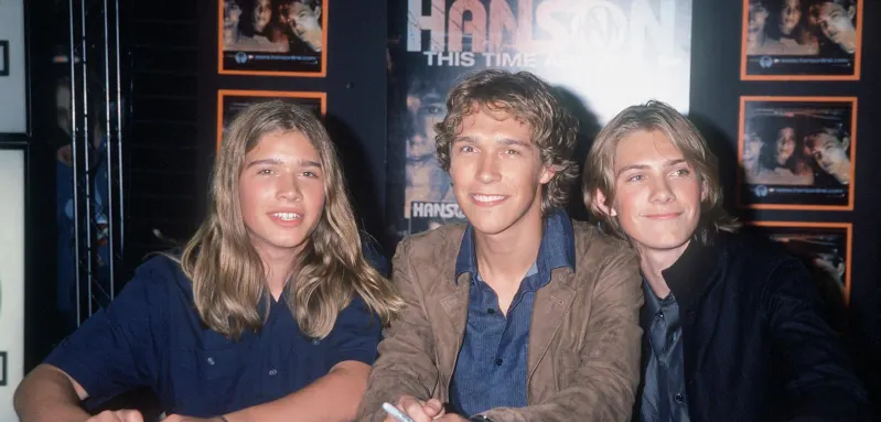 "Hanson": Zac, Isaac, Taylor Hanson 2000