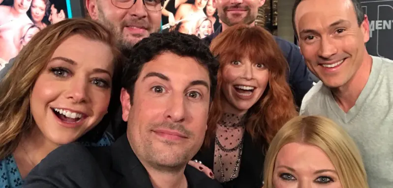 Alyson Hannigan, Jason Biggs, Seann William Scott, Tara Reid, Eddie Kaye Thomas, Chris Klein und Natasha Lyonne