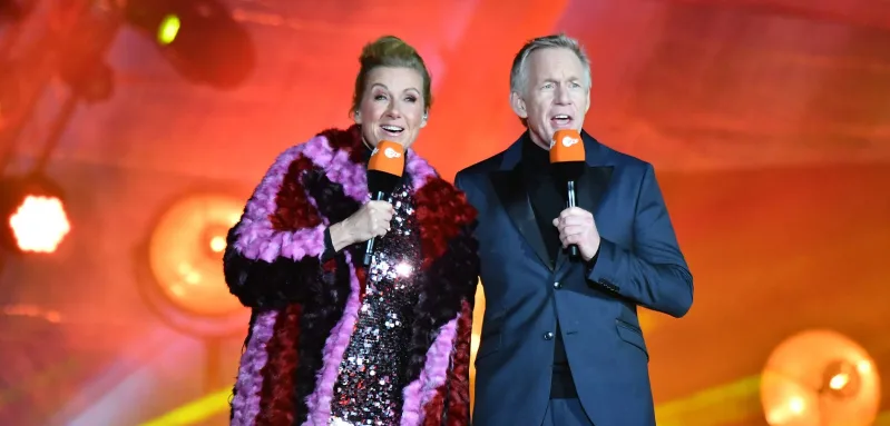 Andrea Kiewel und Johannes B. Kerner