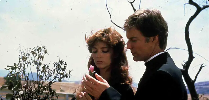 Rachel Ward und Richard Chamberlain im Jahr 1983 in "Die Dornenvögel"