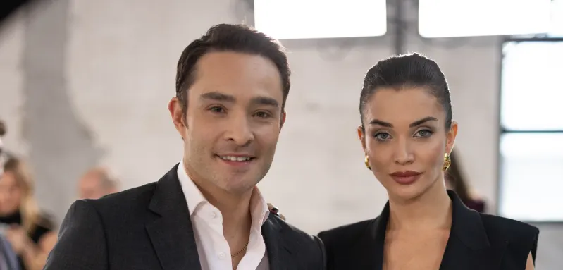 Ed Westwick und Amy Jackson