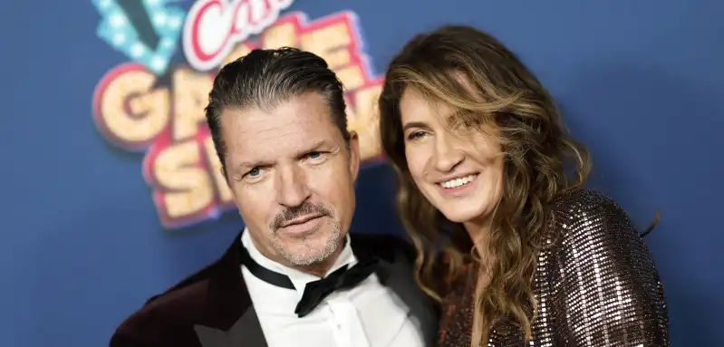 Schauspieler Hardy Krüger Jr. und seine Ehefrau Alice Krüger beim Blue Carpet zu 40 Jahre Merkur Spielbank Hohensyburg in Dortmund.