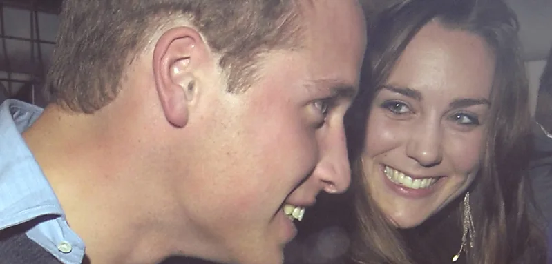 Prinz William und Prinzessin Kate früher