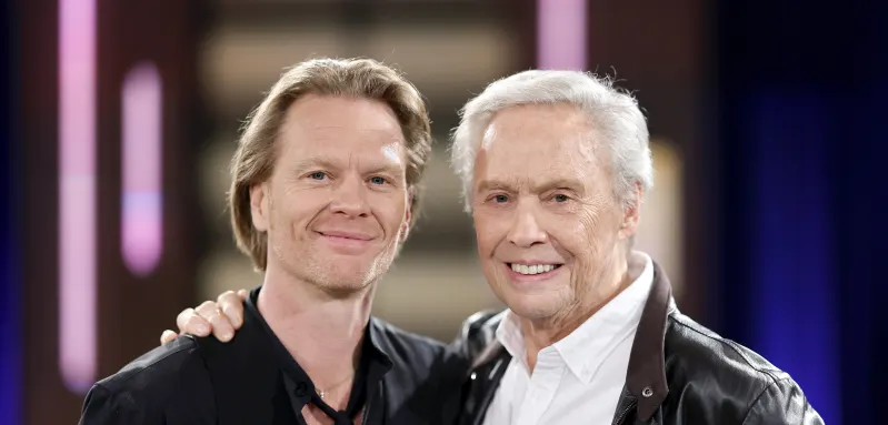 Peter Kraus und sein Sohn Mike