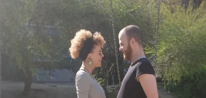 Joy Lee Juana Abiola-Müller und Patrick Müller