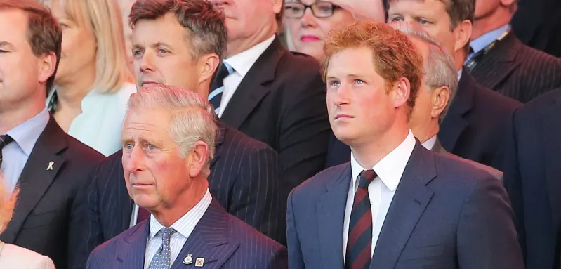 könig charles prinz harry treffen wiedersehen
