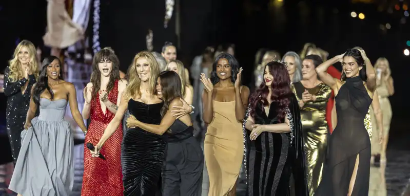 Stars auf der L'Oreal Paris Fashion Show 