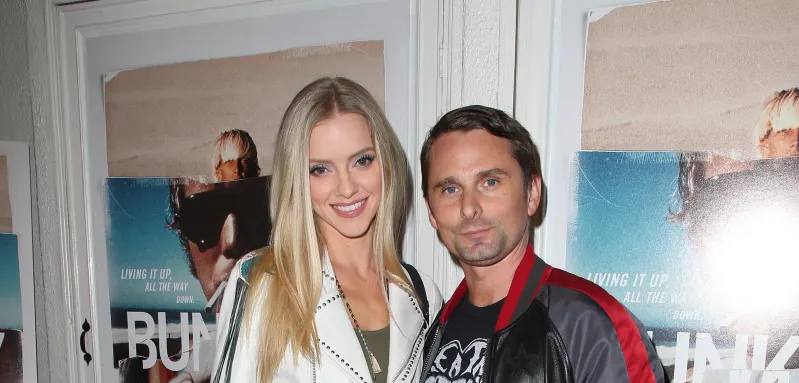 Matt Bellamy und Elle Evans