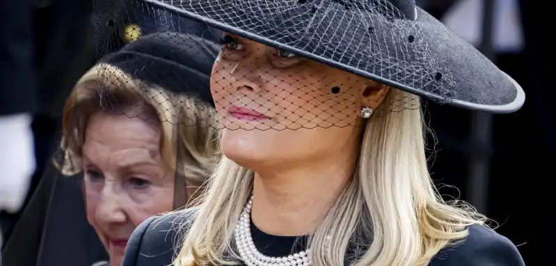 Königin Mette-Marit bei der Beerdigung von König Harald im September 2026