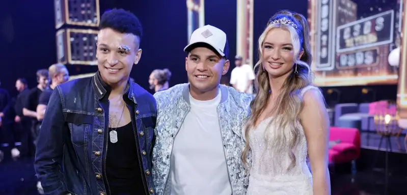 Prince Damien, Pietro Lombardi und Monika Gajek