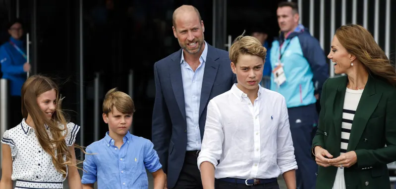Prinzessin Kate, Prinz William und die Kinder