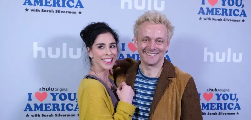 Sarah Silverman und Michael Sheen
